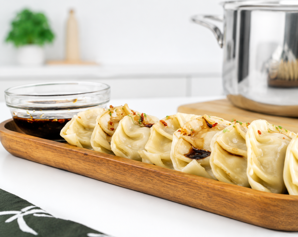 Gyozas de Chancho Oriental